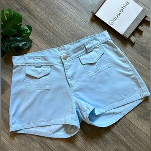 Vintage jordache baby blue shorts